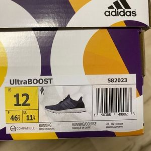 Adidas ultraboost grey size 12 NEW
